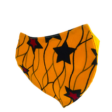 Load image into Gallery viewer, Golden Star Face Mask - D'Aku Designs