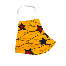 Load image into Gallery viewer, Golden Star Face Mask - D'Aku Designs