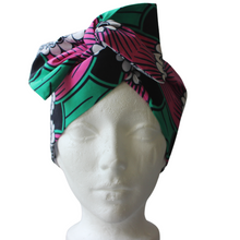 Load image into Gallery viewer, Twist Head Wrap -Amina - D&#39;Aku Designs
