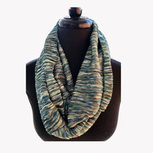 Load image into Gallery viewer, Missoni Infinity Scarf - Green - D&#39;Aku Designs
